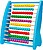 Abaco madeira 20x10x26 cm 100 bolas cores Abaco madeira 20x10x26 cm 100 bolas cores AB01 - imagem 4