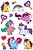 Autocolantes imaginovo unicornios magic dreams com brilho 190x105 mm em blister Autocolantes imaginovo unicornios magic dreams com brilho 190x105 mm em blister VP07 - imagem 4