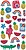Autocolantes imaginovo desenhos sortidos verao com brilho 214x100 mm em blister Autocolantes imaginovo desenhos sortidos verao com brilho 214x100 mm em blister VP37 - imagem 4