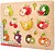Puzzle infantil imaginovo madeira frutas +18 meses 10 pecas 30x22,5x1,5cm Puzzle infantil imaginovo madeira frutas +18 meses 10 pecas 30x22,5x1,5cm TY854 - imagem 4