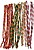 Tiras de chenille liderpapel 30 cm duas cores brilhantes sortidas bolsa de 30 unidades Tiras de chenille liderpapel 30 cm duas cores brilhantes sortidas bolsa de 30 unidades MX05 - imagem 4