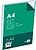 Recarga Liderpapel A4 100 Folhas 100G/M2 Quadricula 4MM com Margem 4 Furos RA05 - imagem 4