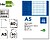6 x Bloco de apontamentos liderpapel din a5 80 f quadriculado Bloco de apontamentos liderpapel din a5 80 f quadriculado BN03 - imagem 4