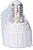 Conversor de E14 para GU10, 2 a 230 V, branco, Ø33 x 56 mm (retrátil) G-44117 - imagem 4