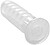 Taco Wolfpack Plast. Branco de 7 mm. (25u) - imagem 4