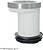 Junta Lábio Para Manguito Sanitário Ø 90 mm.wc, Tubo de Drenagem de Sanitário, Conexão de Tubo de Sanitário. Junta Lábio Para Manguito Sanitário Ø 90 mm - imagem 4