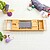 Innovagoods Trayth Tabuleiro Extensível de Bambu até 104cm - Suporta até 12kg - Inclui Acessórios - Antiderrapante - Suporte Dobrável - Suporte para Copos e Taças - 104x22x4cm - Cor Madeira V0103785 - imagem 4