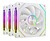 Ventilador com Dissipador Mars Gaming MCPU-X4ARGB/ 12cm/ Branco MCPUX4ARGBW - imagem 4