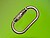 Mosquetao faru aco galvanizado automatico virola 18 mm resistencia 25 kn Mosquetao faru aco galvanizado automatico virola 18 mm resistencia 25 kn C171 - imagem 4