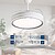 Daewoo Ventoinha de Teto de 106cm - 30W - Aspas Retráteis - Luz LED Integrada - Inclui Kit de Instalação - Ultra Silenciosa - Temporizador - 6 Velocidades - Função Reversível - Cor Branca DW5006 - imagem 4