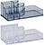 Organizador de Cosméticos, 2 Colunas, 8 Compartimentos, D/C. Toque de Beleza G-73588 - imagem 4