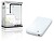 Caixa externa Conceptronic USB 2.0 HDD SATA 2,5 polegadas para disco rígido branco CHD2MUW - imagem 4