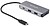 StarTech.com Hub USB-C de 4 Puertos Alimentado por Bus - 10Gbps - 3x USB-A y 1x USB-C Negro Gris HB31C3A1CB - imagem 5