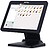 AVPos TPV K5000 Flex Alumínio 15 Tátil - N100 - 8GB Memória - SSD 128GB - VGA, HDMI, Série - WIFI, LAN - Cor Preta AVP-K5000B-N1-FLEX - imagem 5