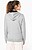 Casaco sweatshirt de senhora com capuz em contraste K467 - imagem 5