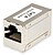 Conector com 2 x RJ45 F/F Cat.6 - permite unir 2 cabos de rede EQP-121169 - imagem 4