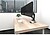 Suporte TV 13”-27” Vesa para Mesa com Rotação 360º, 180º de Giro e + 45º 650121 - imagem 5