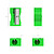 Apontador de Plástico Unity Neon, Cor: Sortido Erich Krause 38013 - imagem 5