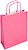 Saco de papel basika celulose rosa s com asa torcida 240x320x10 mm Saco de papel basika celulose rosa s com asa torcida 240x320x10 mm KF03749 - imagem 5
