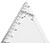 20 x Esquadro liderpapel cristal liderpapel transparente 25 cm Esquadro liderpapel cristal liderpapel transparente 25 cm ES05 - imagem 5