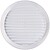 Grade de Ventilação Redonda Embutível com Tela Anti-Moscas Ø150mm ABS Branca G-87721 - imagem 5