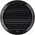 Grade de Ventilação Redonda Embutível com Tela Anti-Moscas Ø150mm ABS Cinza Antracite G-87722 - imagem 5