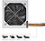 Tooq Ecopower II Fonte de Alimentação 500W ATX 1.3 12V - Ventilador Silencioso 120mm - imagem 5