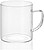 Conjunto de 2 Xícaras de Vidro 300 ml Ø7,5 x 8,5 MS19209 Casa Andrea G-73261 - imagem 5