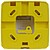 Botão de Alarme de Incêndio Rearmável c/ LED (Amarelo) DMT-D9000-MCP-Y - imagem 5