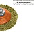 ESCOVA Oblicuo COM Arame De Aço Latonado Rosca M14, Ø 100 mm. Arame de Ø 0,30 mm - imagem 5