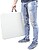 Mesa Dobrável Rectangular HDPE Multifuncional, Portátil, Resistente, Multiusos 122x61x74 cm. Cor Branco - imagem 5