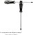 Chave de fendas Phillips Aço S2 Punho TPR Bimaterial. Medida PH 0 - Ø 3,0 x 75 mm. Chave de fendas Phillips Aço S2 Punho TPR Bimaterial. Medida PH 0 - Ø 3,0 x 75 mm - imagem 5