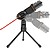 MICROFONE multimedia phoenix phpodcaststudio jack 3,5mm para COMPUTADOR portátil - PC - tablet - smartphone - inclui tripé reclinável - CABO adaptador 2 jack para 1 jack - ideal para youtubers e gaming - imagem 5