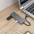 Hub USB Tipo-C Aisens A109-0694/ 2xUSB/ 2xUSB Tipo-C/ Cinzento - imagem 5