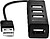 Hub USB portátil Phoenix 4 portas USB 2.0 CABO conector USB flexível DESIGN compacto - imagem 5