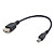 Cabo USB2 Fêmea a Micro macho 0,15m OTG 0,15m OTG A-OTG-AFBM-03 - imagem 5