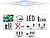 Grinalda a Pilhas Fixa 40 LEDs Cabo Fio Prateado Luz Multicor 2,20m G-71334 - imagem 5