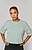 Sweatshirt «crop» de manga curta com decote redondo de senhora PA394 - imagem 6