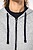 Casaco sweatshirt de senhora com capuz em contraste K467 - imagem 6