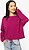 Sweatshirt eco-respons’ável decote redondo oversize crop de senhora NS429 - imagem 6