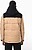Parka acolchoada com capuz bicolor unissexo K6163 - imagem 6