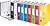 Pasta Arquivo Leitz WOW DIN A4. Dorso. 80 mm. - azul - venda múltiplos 10 un es10050036 10050136 - imagem 6