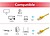 Equip Chicote CAT6 S/Ftp Lszh Amarelo - 0.5MT EQP-605567 - imagem 6