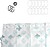 Cortina de Duche Geométrica Azul 180x200cm. Impermeável Cortina de Duche Geométrica Azul 180x200cm. Impermeável - imagem 6