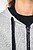 Casaco sweatshirt de senhora com capuz em contraste K467 - imagem 7