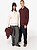 Sweatshirt eco-responsável 1/2 fecho com gola tipo polo com ombros descaídos unissexo NS432 - imagem 7