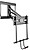 Suporte TV Equip Pared para Ecrãs de 13P a 55P Braço Inclinável e Giratório Preto 650406 - imagem 7