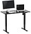 Mesa Elétrica Ergonómica Altura Regulável Tampo Preto 120X60 Cor Estrutura Cinzento Controlo Tátil Altura Desde 68CM-118CM 650811 - imagem 7
