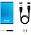 Tooq Caixa Externa HDD/SSD 2.5” até 9,5mm SATA USB 3.0 - Cor Azul - imagem 7