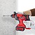 Martelo SDS PLUS a Bateria 20 Volt. Com Bateria 4.0 Ah. 1.400 R.P.M. 3 Funções Cinzelar, Perfurar e Perfurar com Martelo - imagem 7